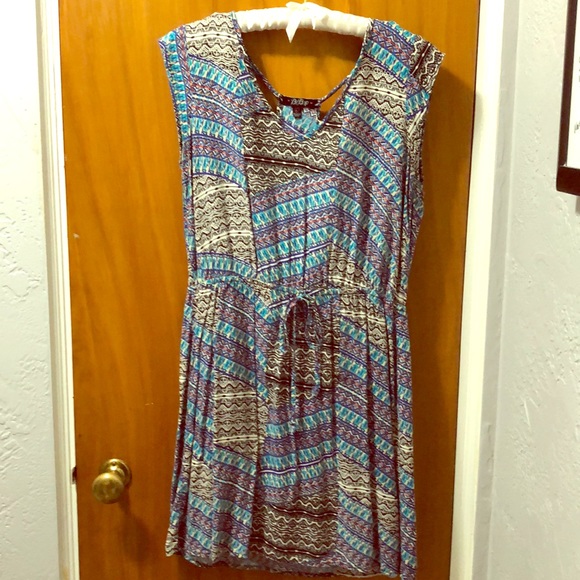 Multicolored Party Dress - Picture 1 of 2